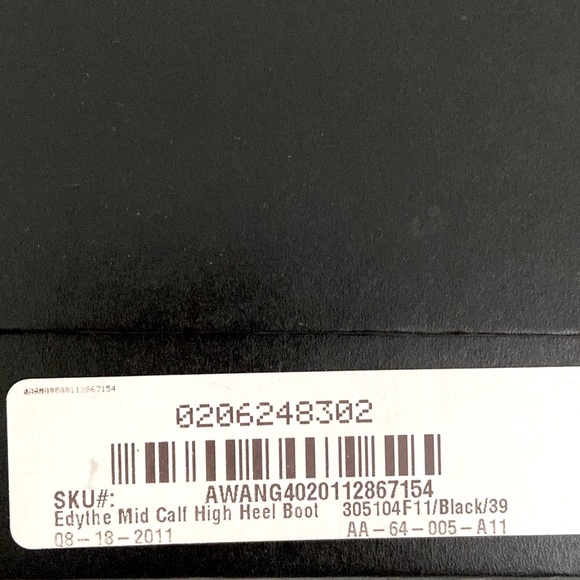 NWT Alexander Wang Iconic Black Edythe Boots - Picture 10 of 10